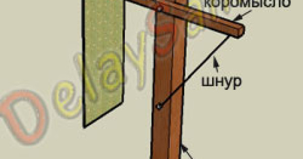 Сушка  для белья на  даче.  Самодельная дачная сушилка.  Как быстро высушить  стиранное белье.