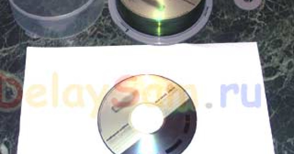 Простой конверт для CD  и DVD дисков. Как сделать конверт из бумаги  для дисков. Хранение дисков