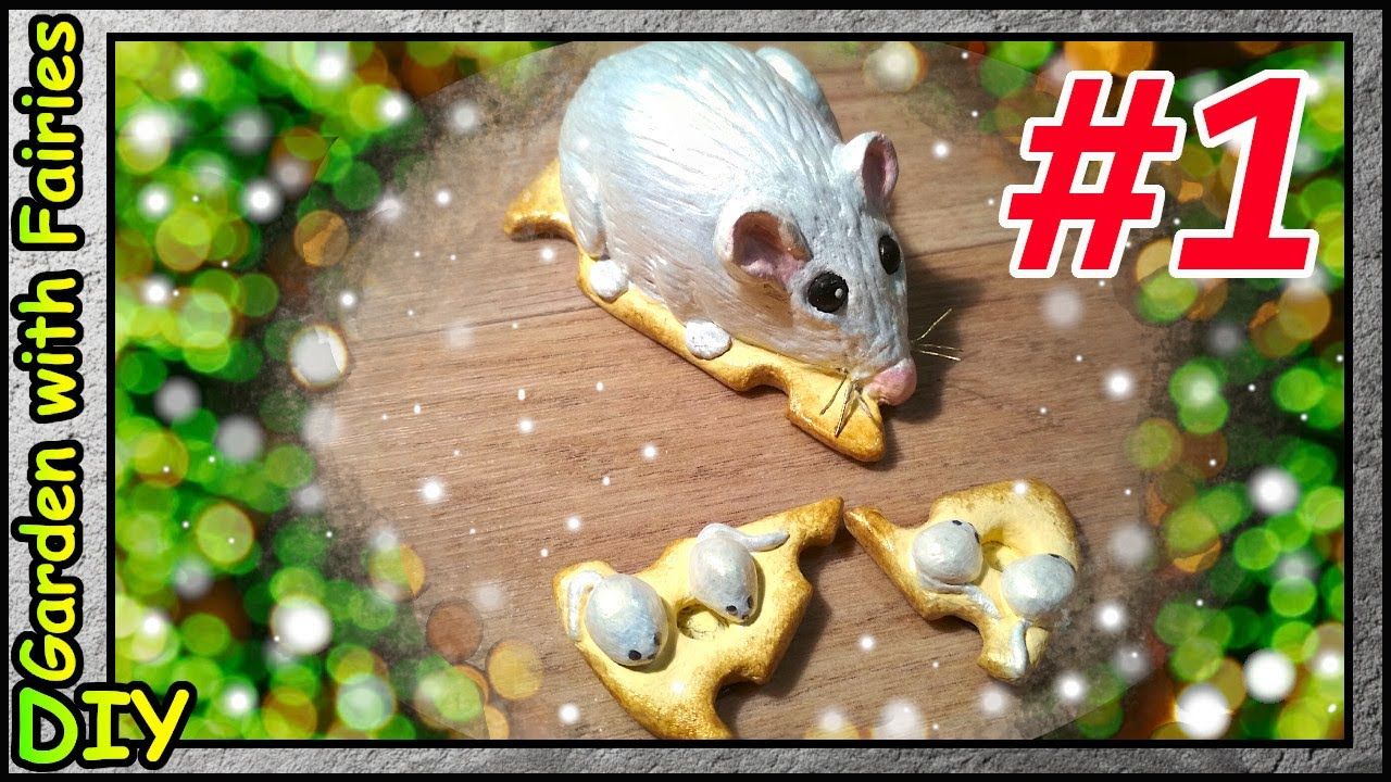 DIY Новогодние Сувениры и Подарки 2020. Мышки на Сыре #1