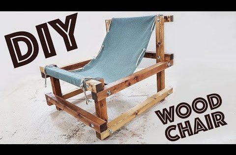 WOOD CHAIR как сделать мебель ДЛЯ ДАЧИ своими руками DIY