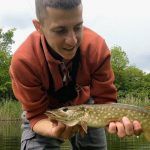 Микроджиг весной в мае. Рыбалка на малой реке. Ловля окуня и щуки. Shimano 17 Soare ci4+ S706UL-S